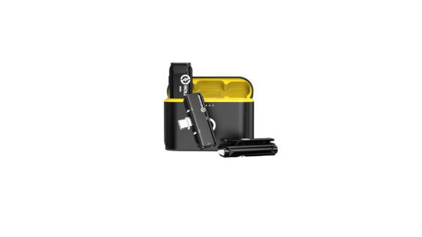 Sistema de Microfone Lapela Sem Fio Hollyland  Lark C1 DUO - USB-C PARA DISPOSITIVOS MOVEIS