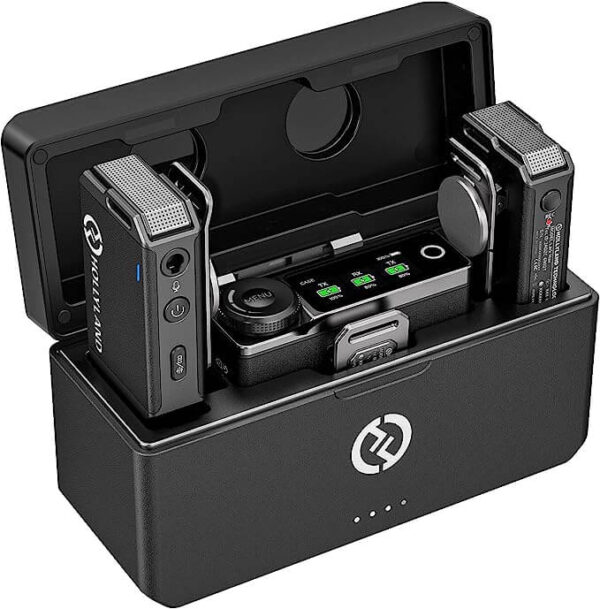 Hollyland Lark Max Duo Sistema de Microfone Sem Fio