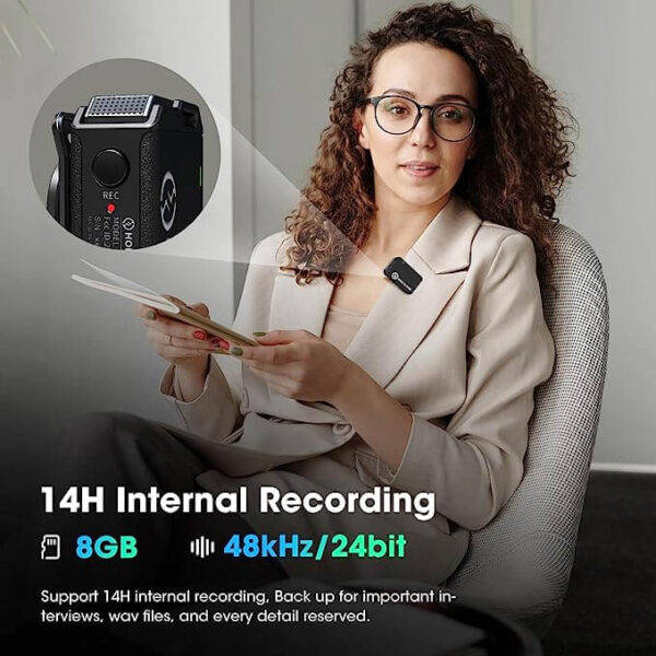 Hollyland Lark Max Duo Sistema de Microfone Sem Fio - Image 6